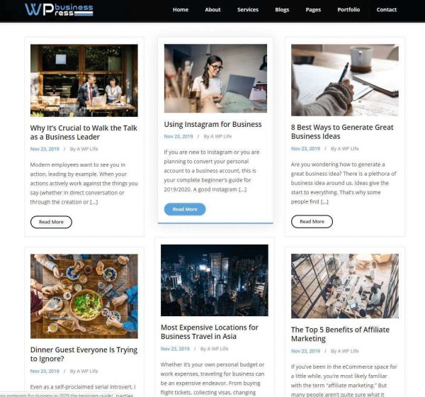 WP Marketing Premium theme