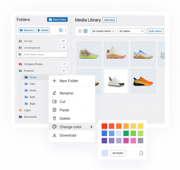 FileBird - WordPress Media Library Folders