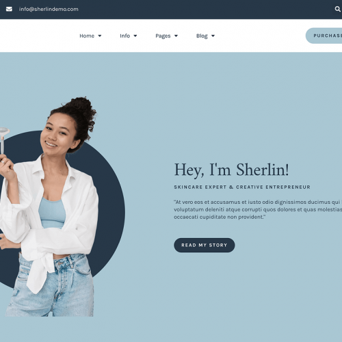 Sherlin Wordpress & Elementor Theme
